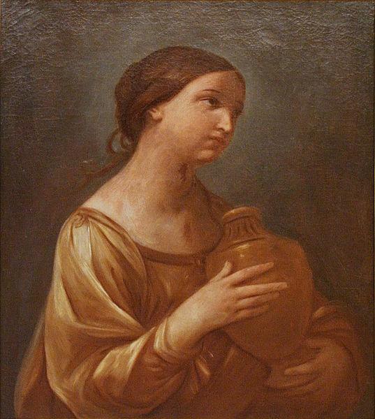 Guido Reni Magdalene with the Jar of Ointment oil painting image